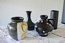 Konvolut von vier Vasen