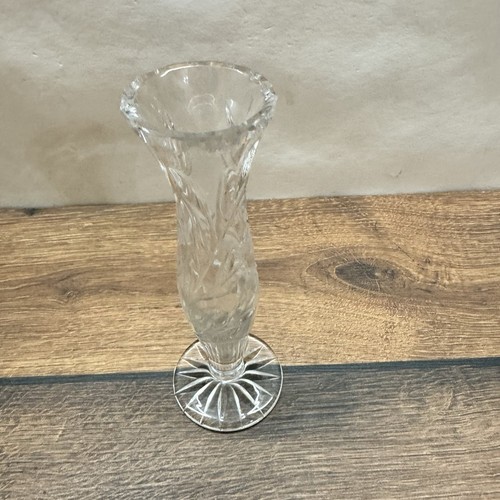Schlanke glasvase gepresstes - schlanke,