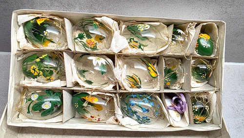 Lauscha glas ostereier - 14,