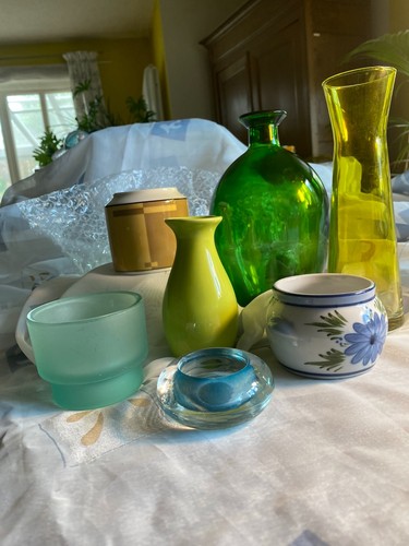 Konvolut glas und keramik - und,