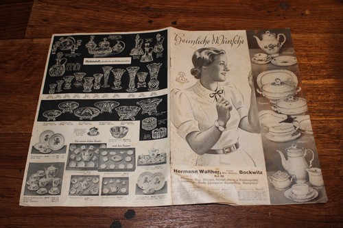 Katalog prospekt 1930 1940 - prospekt,