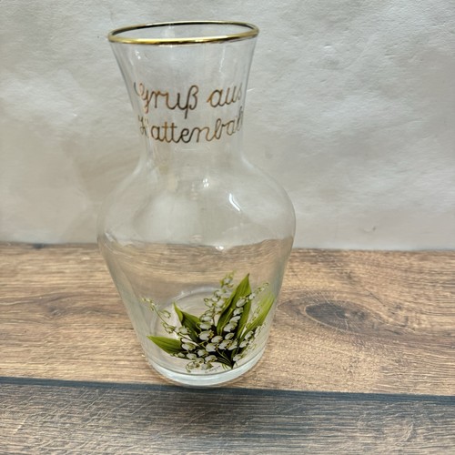 Souvenir glasvase gruß aus - souvenir,