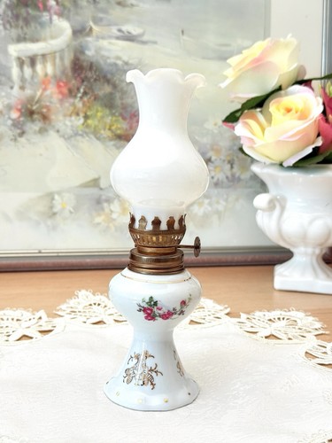 Lampe öl - lampe,, rosenlampe