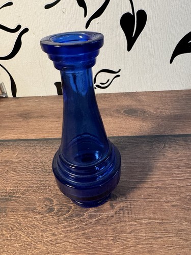 Kleine vase glas kobaltblau - kleine,
