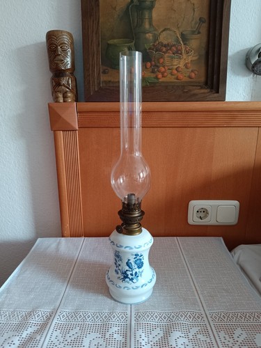 Porzellan petroleumlampe - porzellan,