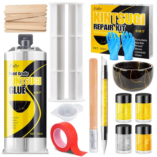 Kintsugi reparaturset gold - kintsugi,