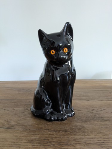Vintage katze schwarz - katze,
